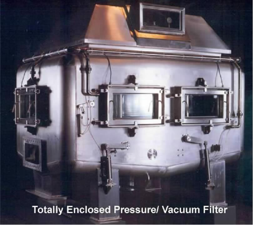 Enclosed Pressure Vacuum Filter